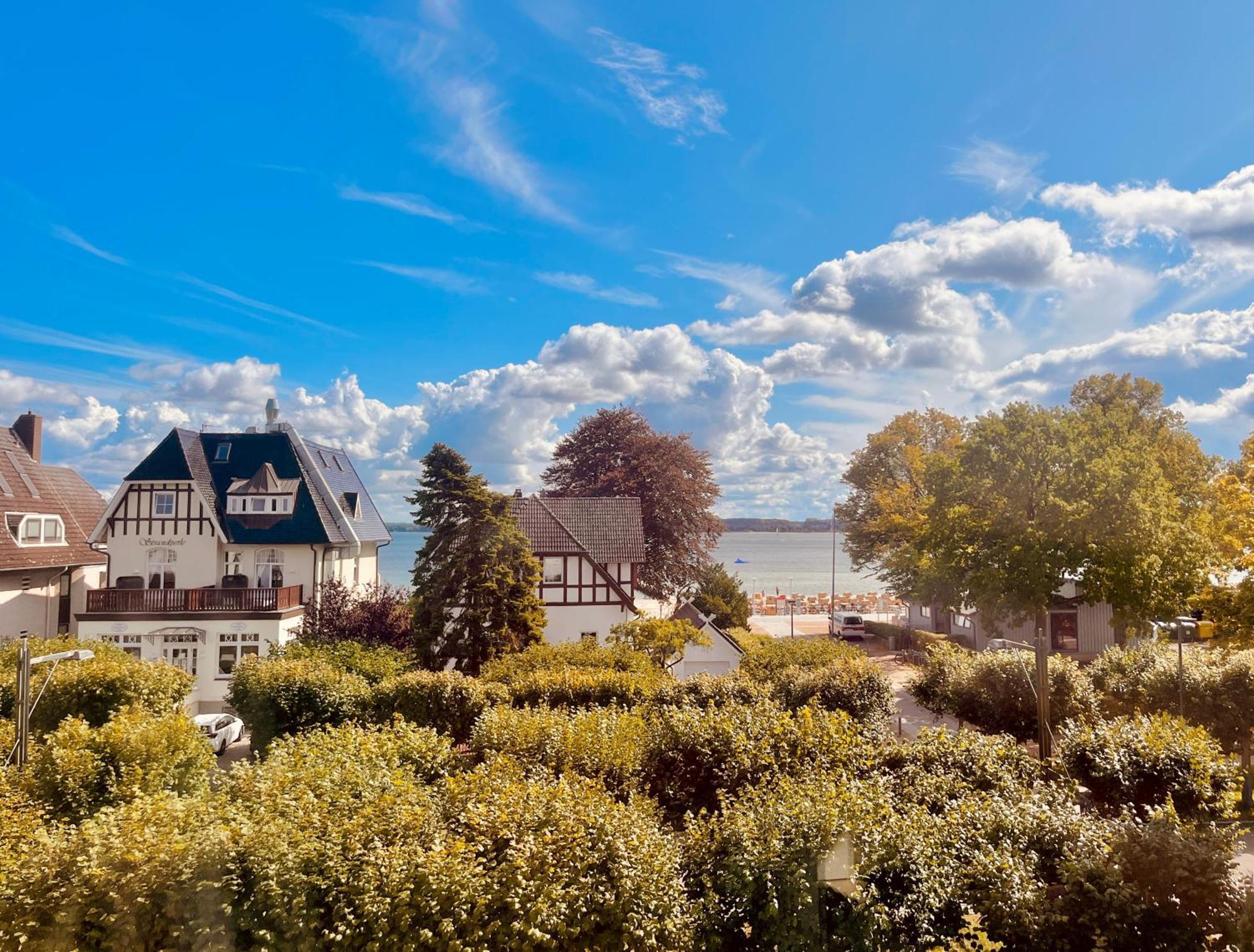 3sz Penthaus Luna Am Sandstrand Mit Meerblick & Balkon Apartment Lubeck
